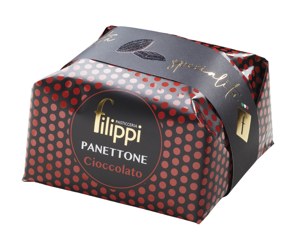 Special panettone with chocolate