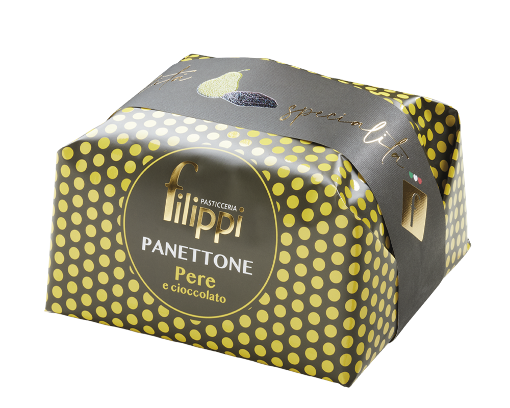 PANETTONE SPECIALE CON PERE E CIOCCOLATO