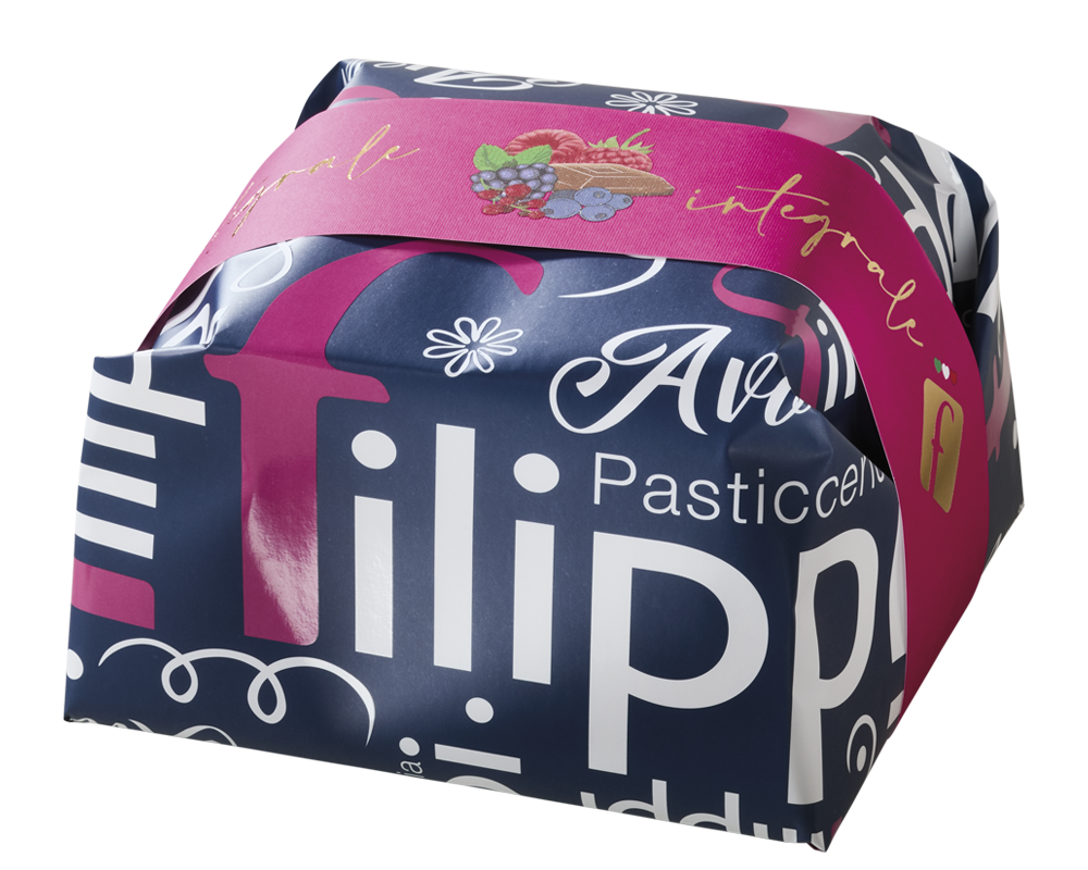 PANETTONE COMPLET AVEC FRUITS DES BOIS ET CHOCOLAT AU LAIT