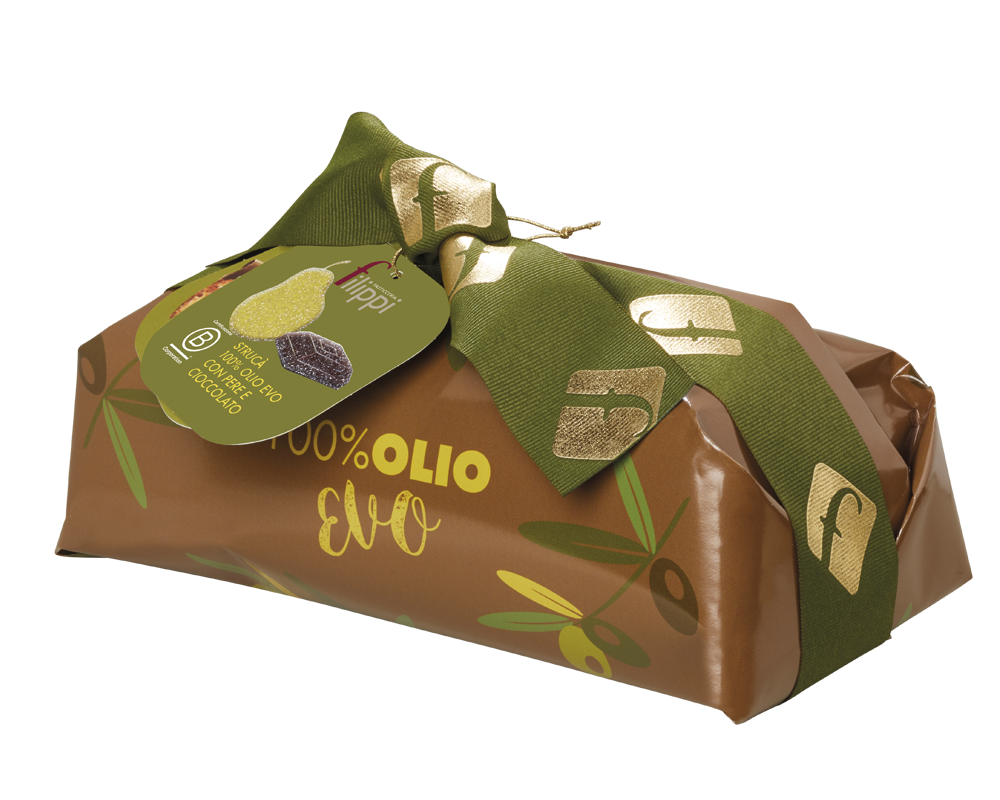 Strucà avec Poires et chocolat 100% olive oil