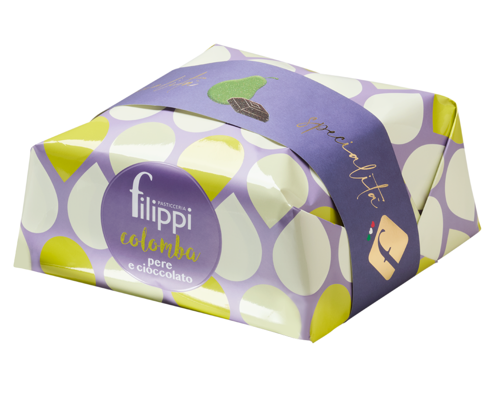 COLOMBA AUX POIRES ET AU CHOCOLAT NOIR GR 1000