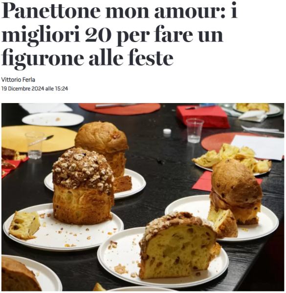 Panettone mon amour: i migliori 20 per fare un figurone alle feste