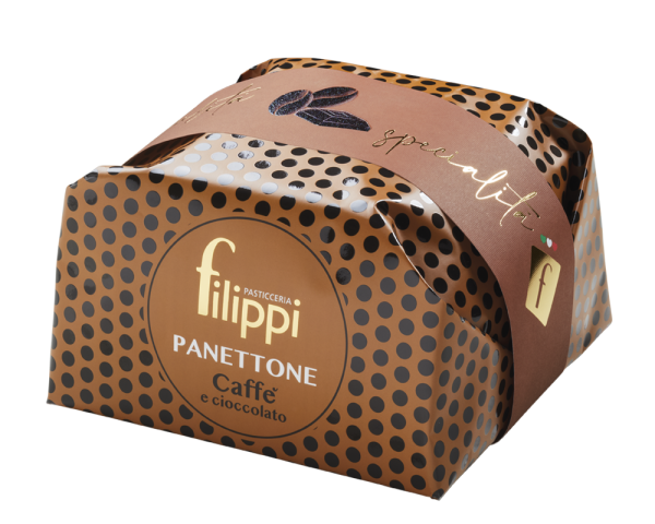 PANETTONE AVEC CAFE' ET CHOCOLAT 500G