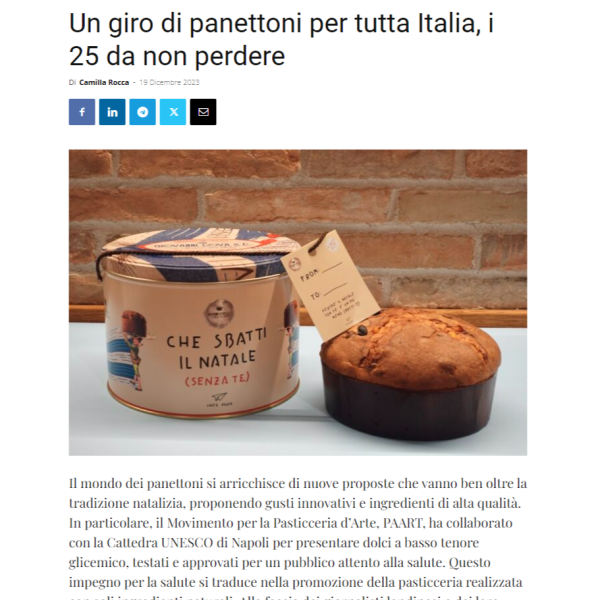 Un giro di panettoni per tutta Italia, i 25 da non perdere