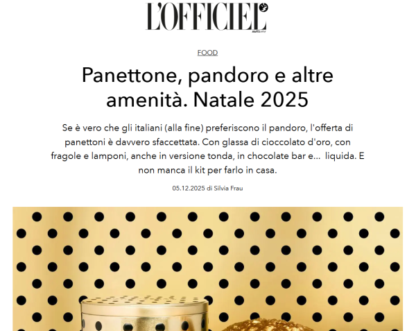 Panettone, pandoro e altre amenità. Natale 2025
