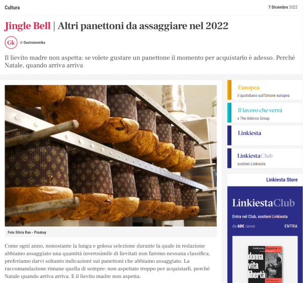 Jingle Bell | Altri panettoni da assaggiare nel 2022