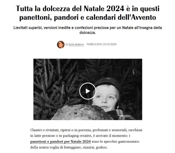 Tutta la dolcezza del Natale 2024 è in questi panettoni, pandori e calendari dell'Avvento