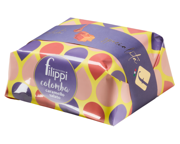 Colomba au caramel salé