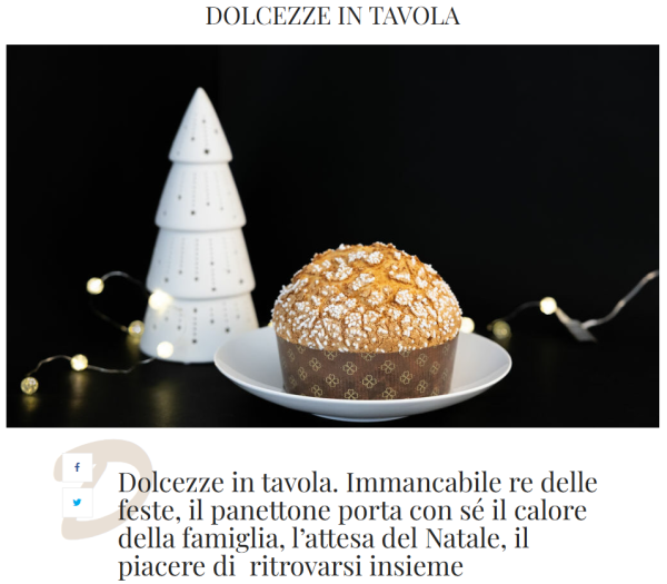 Dolcezze in tavola