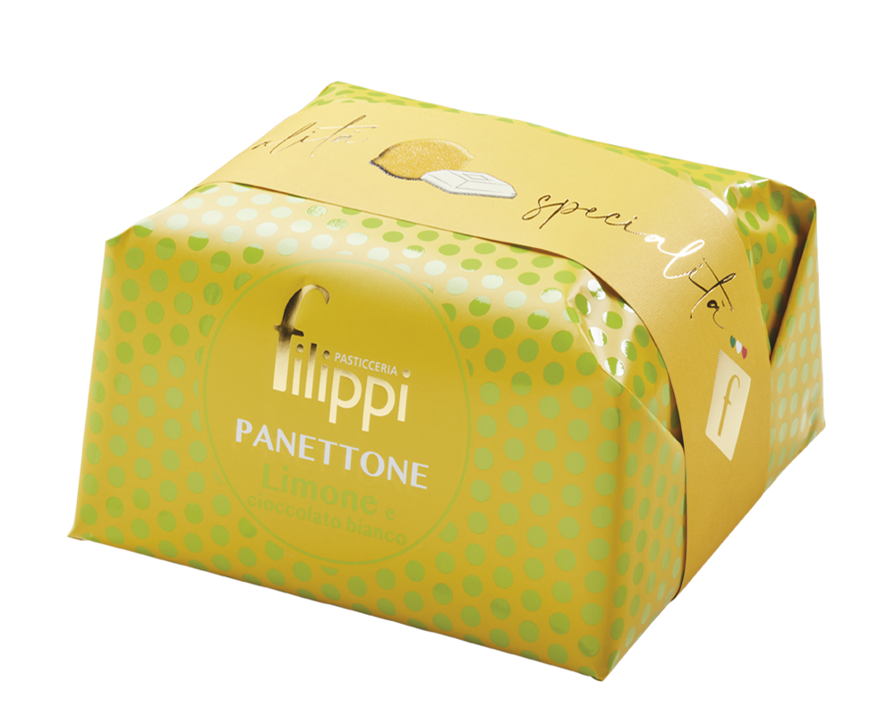 PANETTONE SPECIALE CON LIMONE E CIOCCOLATO BIANCO