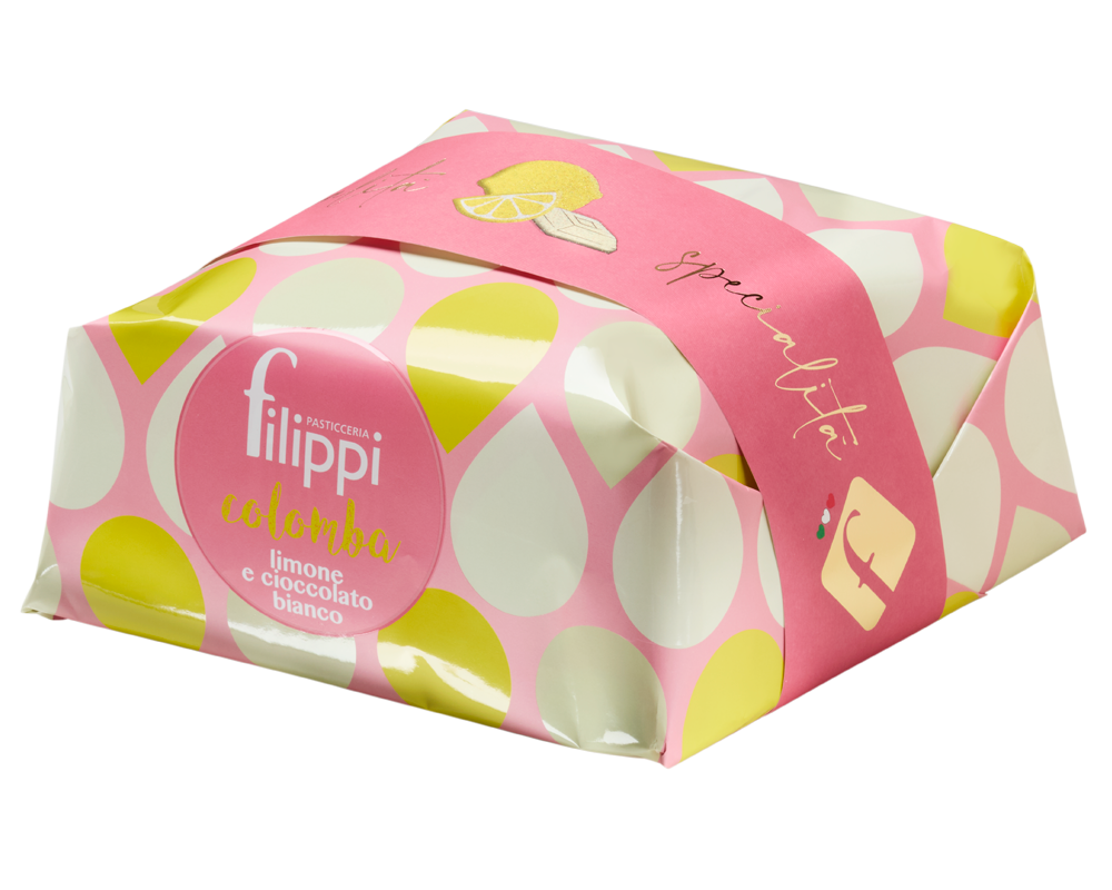 Colomba au citron confit et chocolat blanc