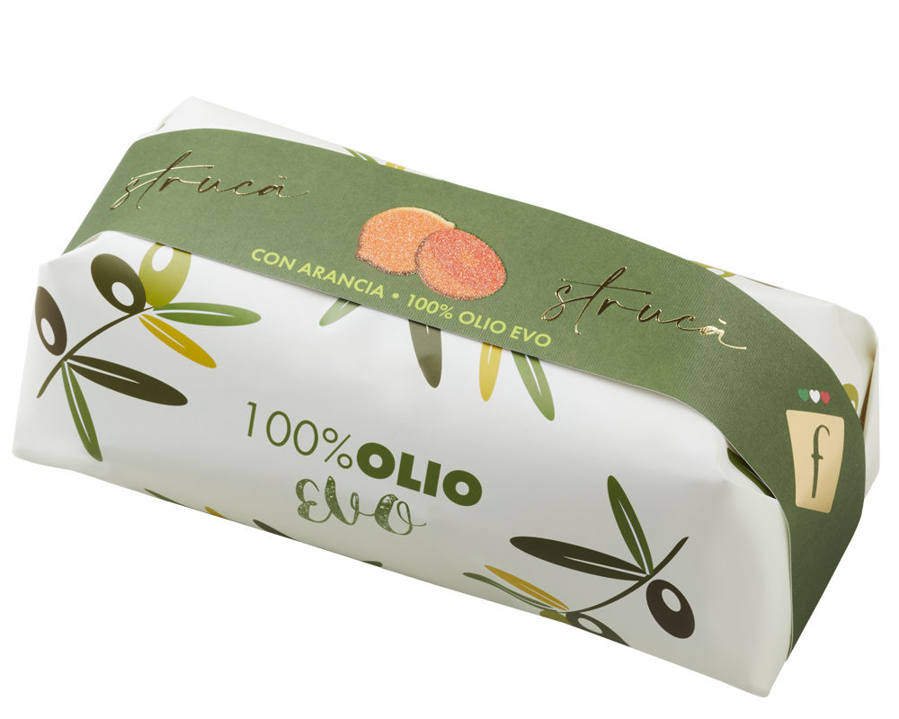 Strucà 100% huile d'olive avec orange